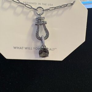 Western Wonder: Lab created tourmaline green spinel on hematite plating